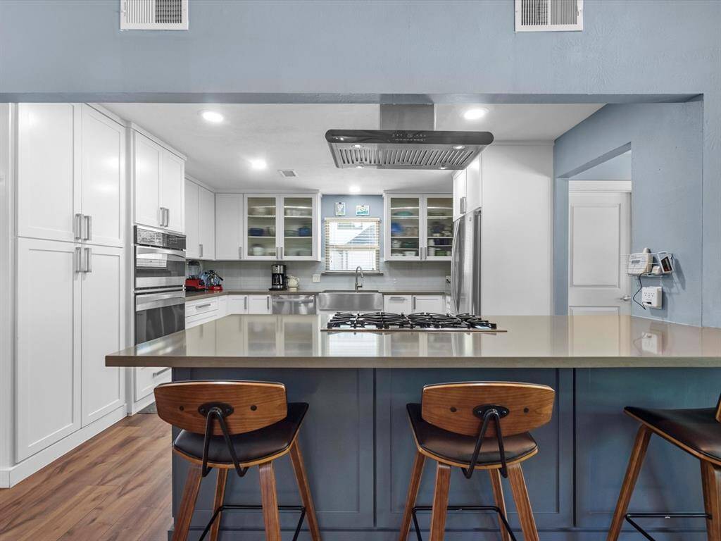 The kitchen was completely remodeled and is a cooks dream