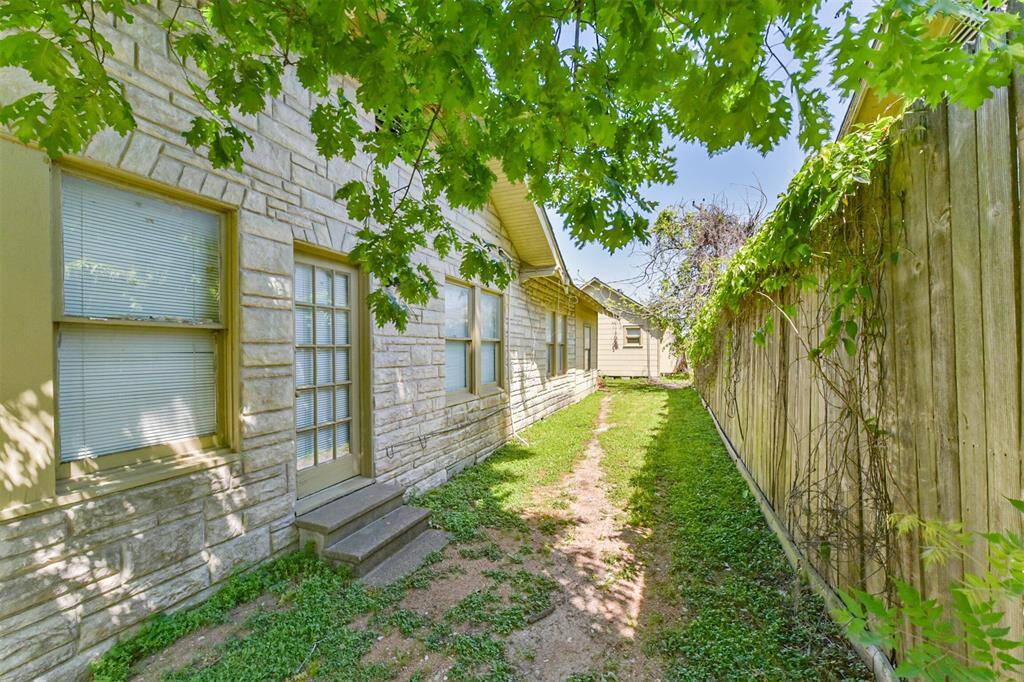 East side of property.