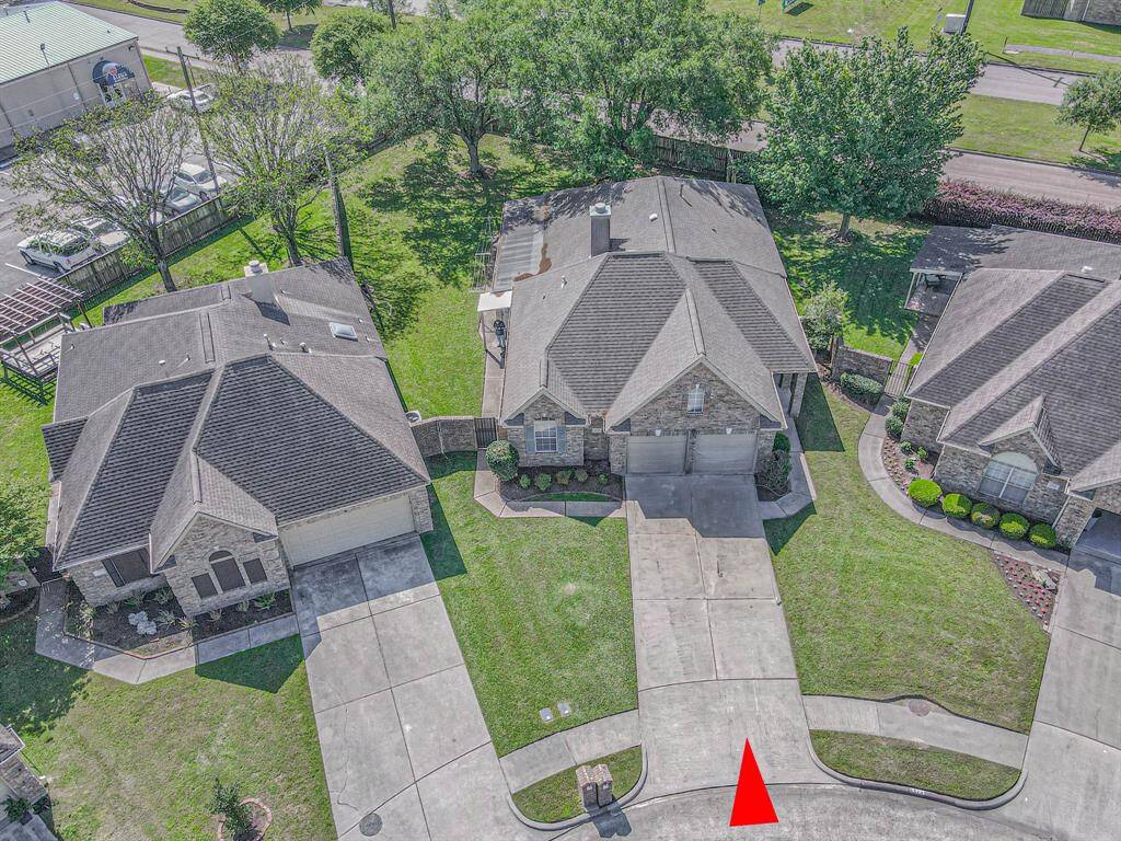 Aerial View of 4518 Somerset