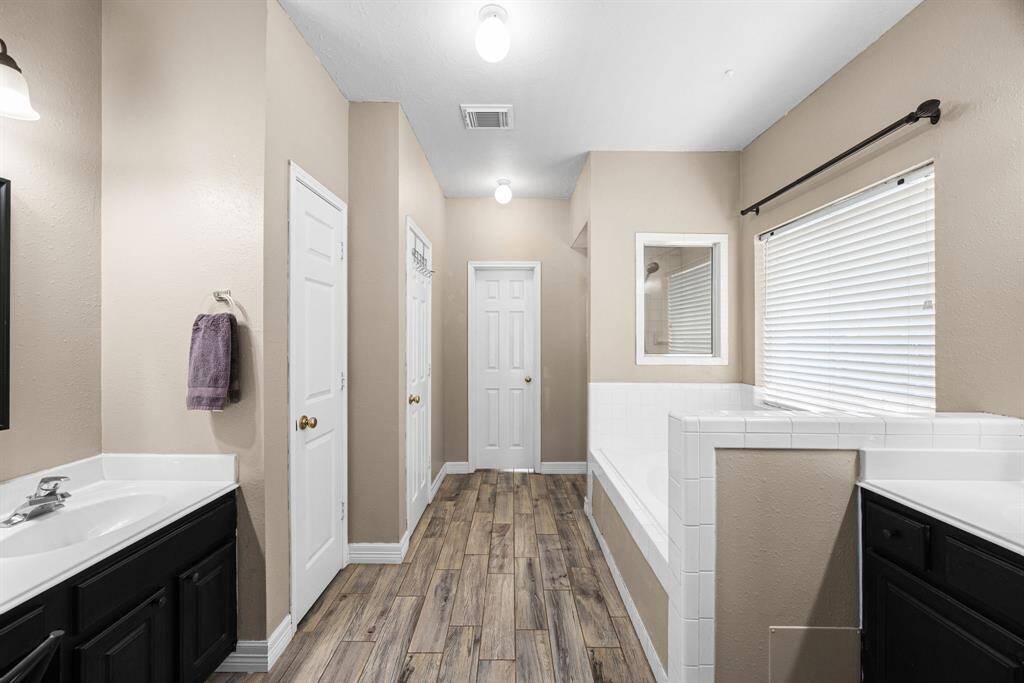 Primary bathroom.