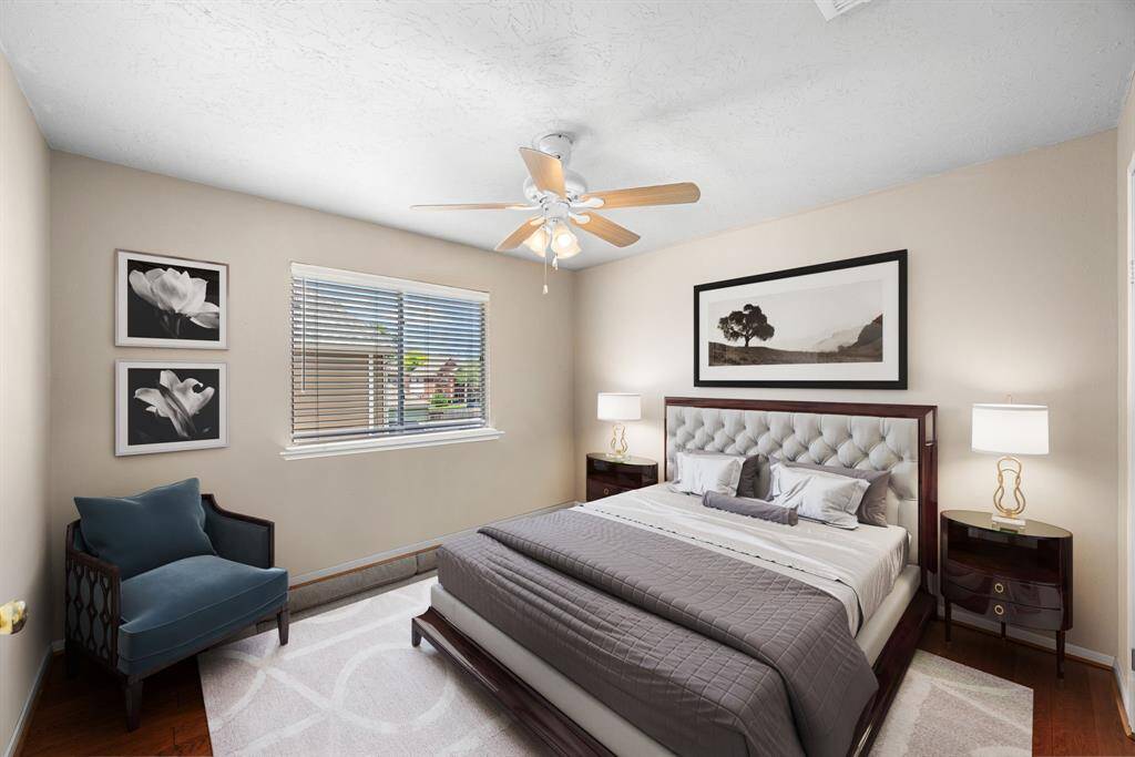 Guest bedroom 2 virtually staged.