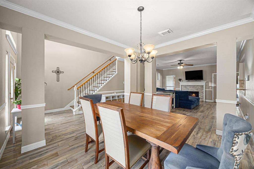 Open floor plan.