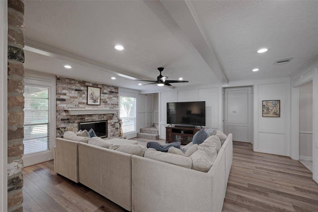 Another view of the Living Room featuring the LVP flooring.