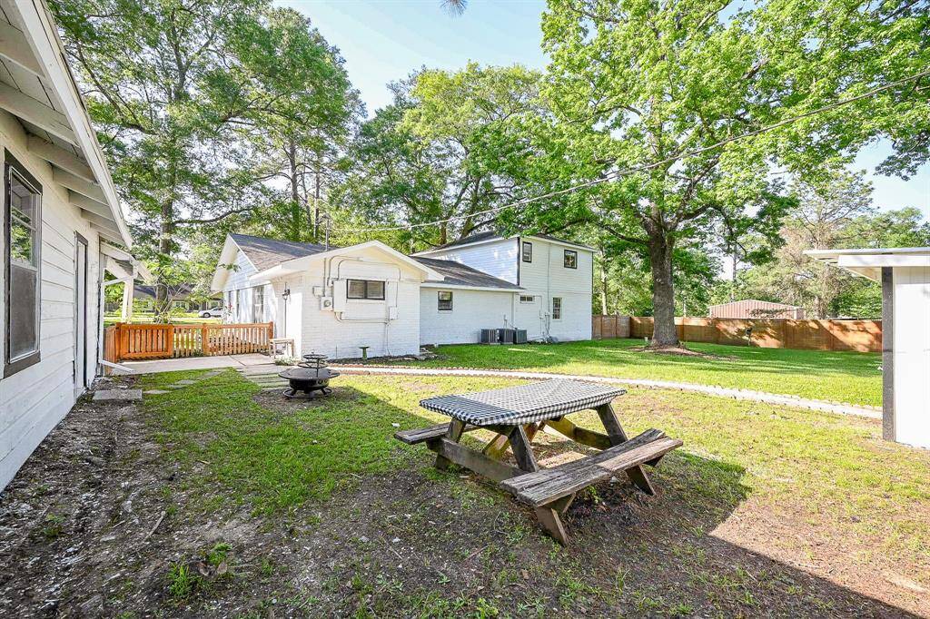 The backyard is a great place to hang out, while still allowing plenty of space to add your personal touches and create your own oasis.