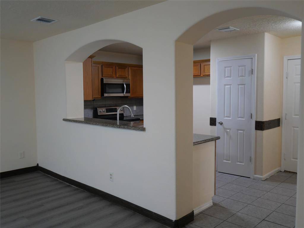 Living room, looking to kitchen