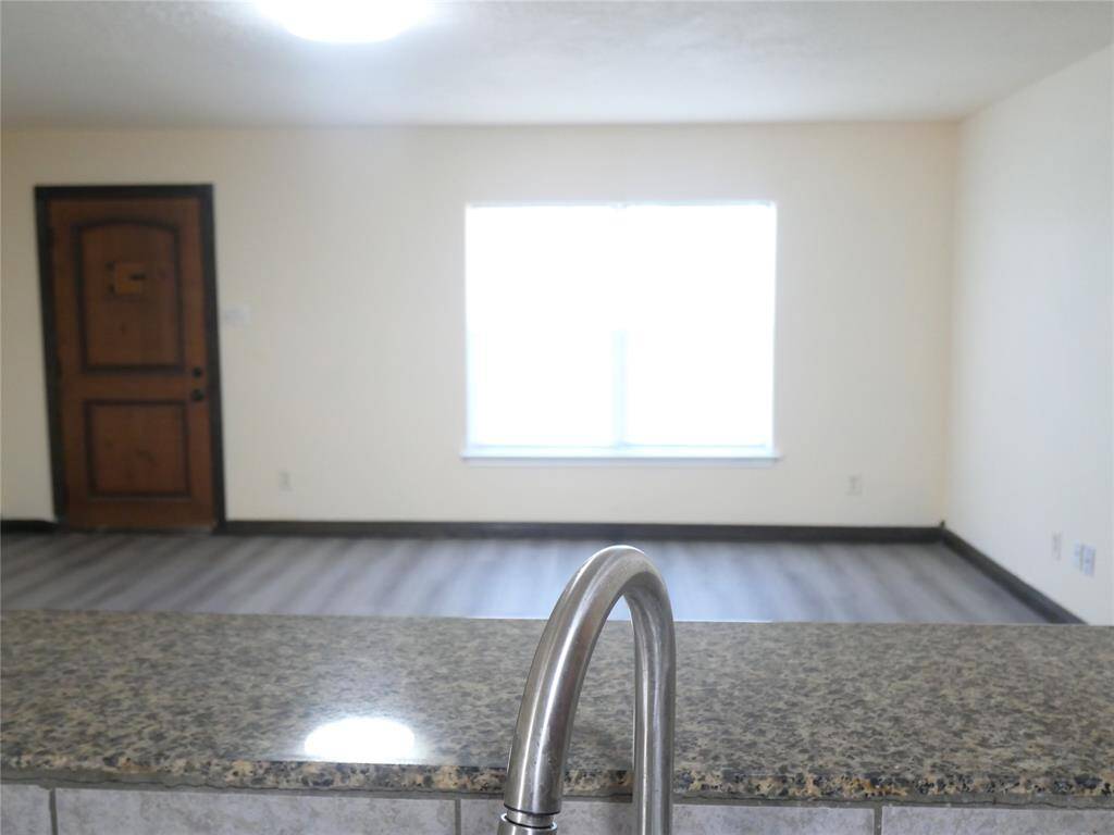 Looking at living room from kitchen