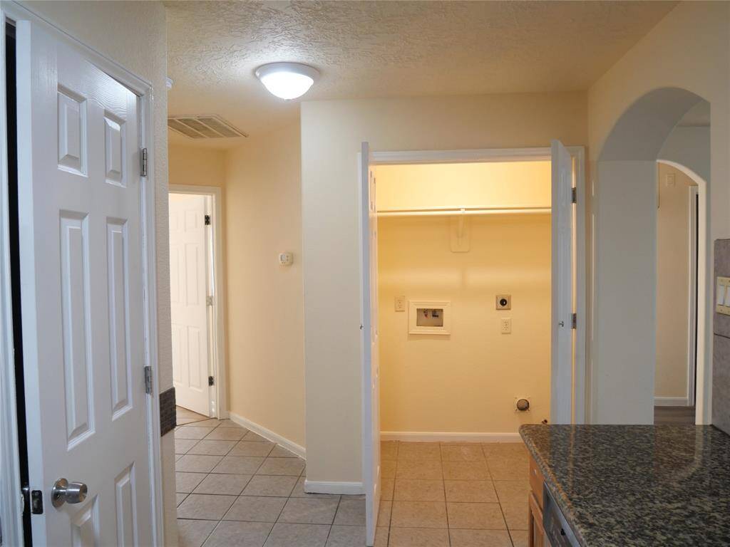 Looking at laundry room