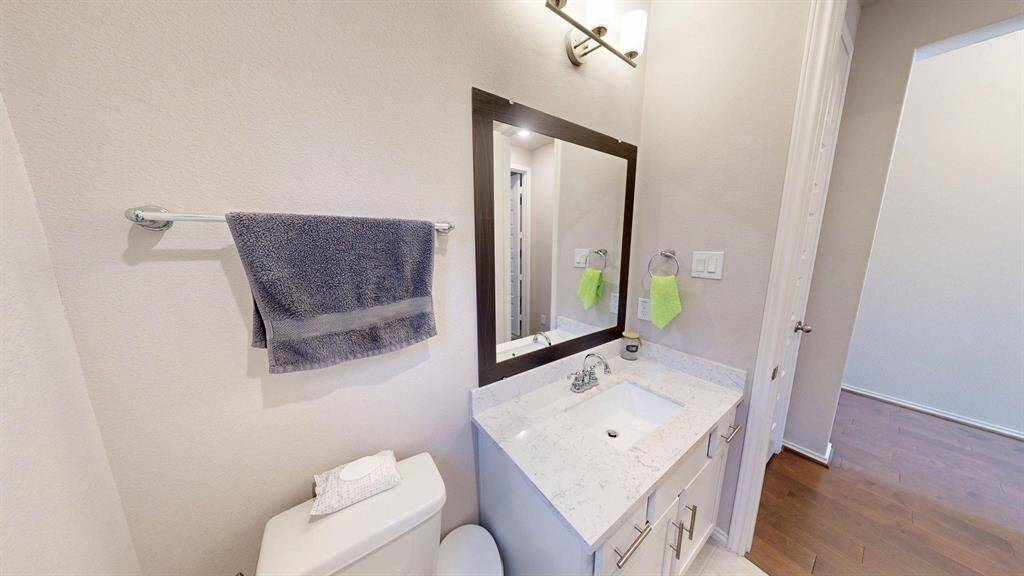 First full-size bathroom of the three full size bathrooms in the house