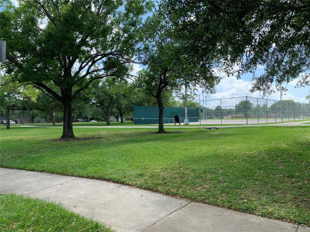 Hagar park also has a covered Basketball court, plus Tennis Courts, other ball fields and play ground equipment too.