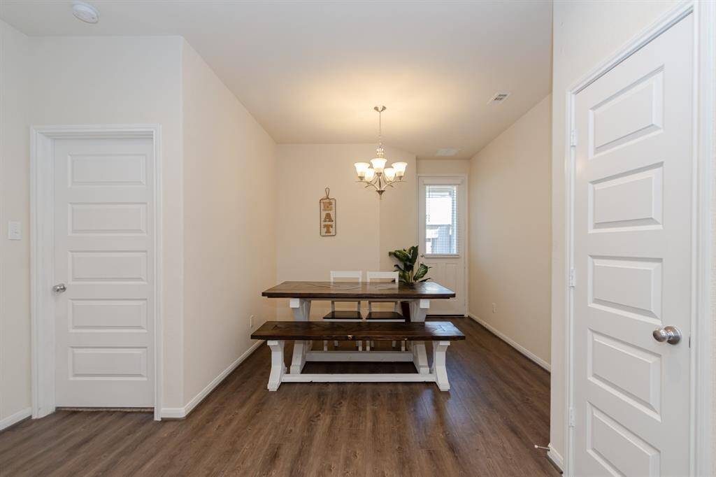 Inviting, spacious dining area perfect for gatherings.