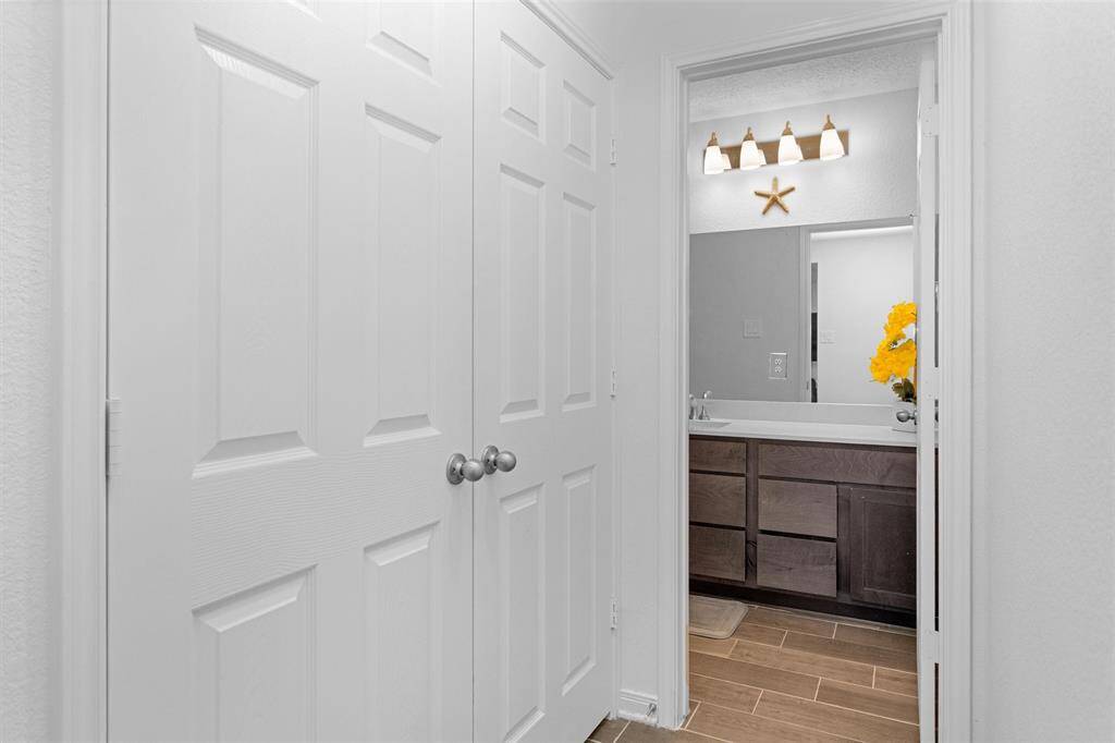 Your utility room is steps away from your secondary bedrooms, which is perfect for an easy laundry day!
