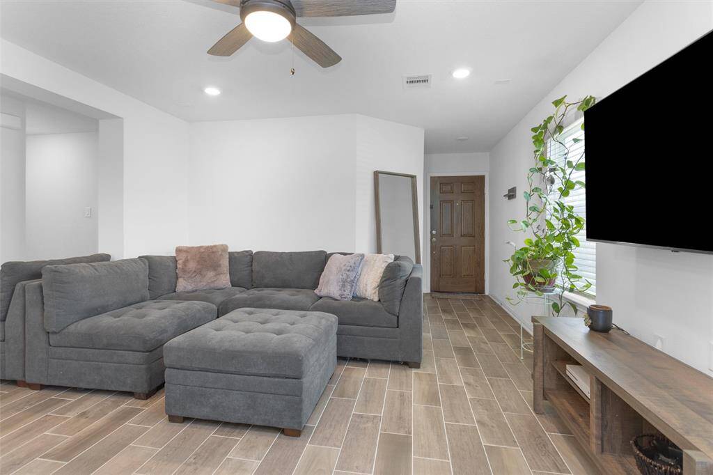 Kick back and relax in your spacious living room!