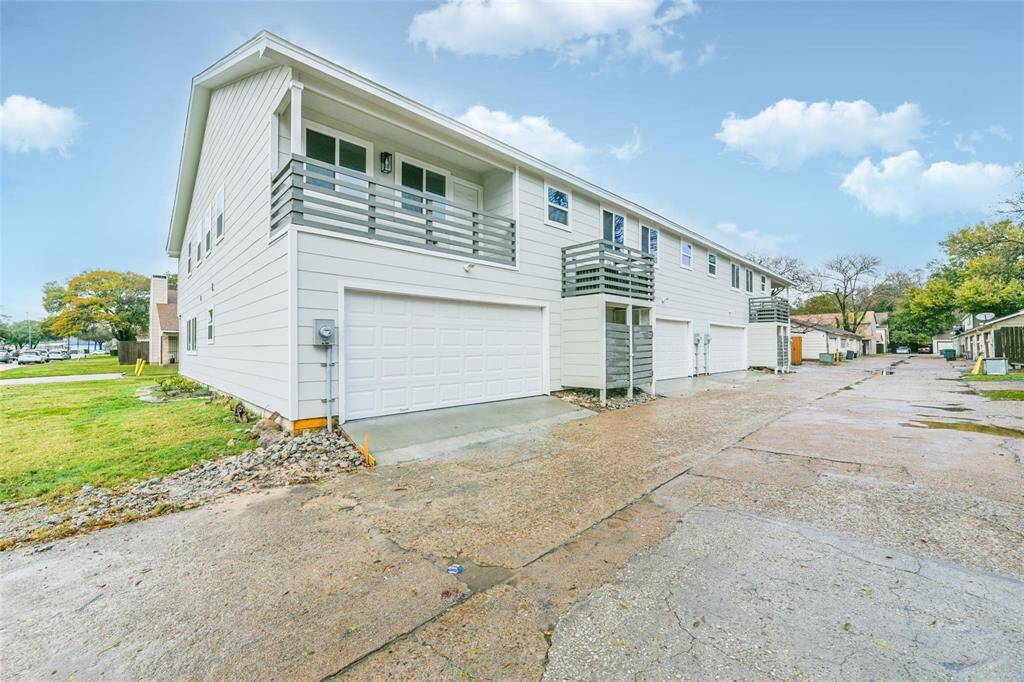 Two car garage - provides a private entry into the home