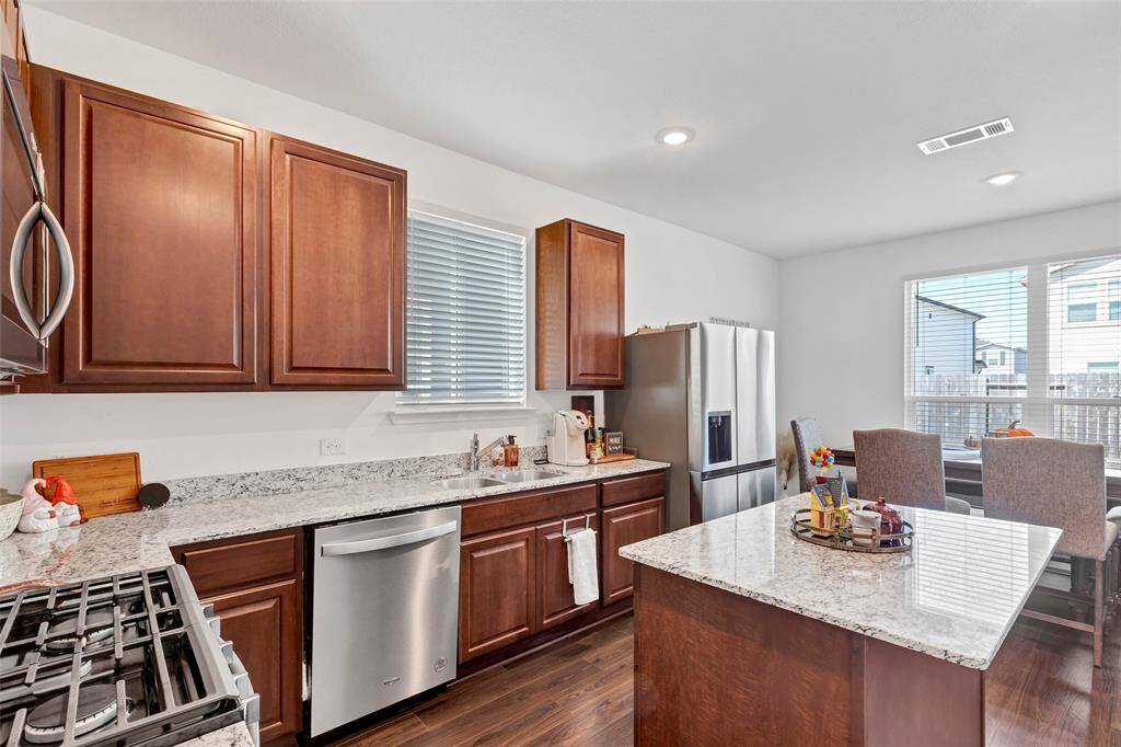A window above the sink makes chores a delight.