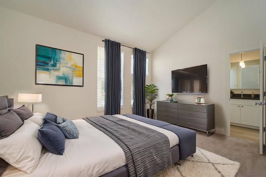 Virtual Staged Secondary Bedroom