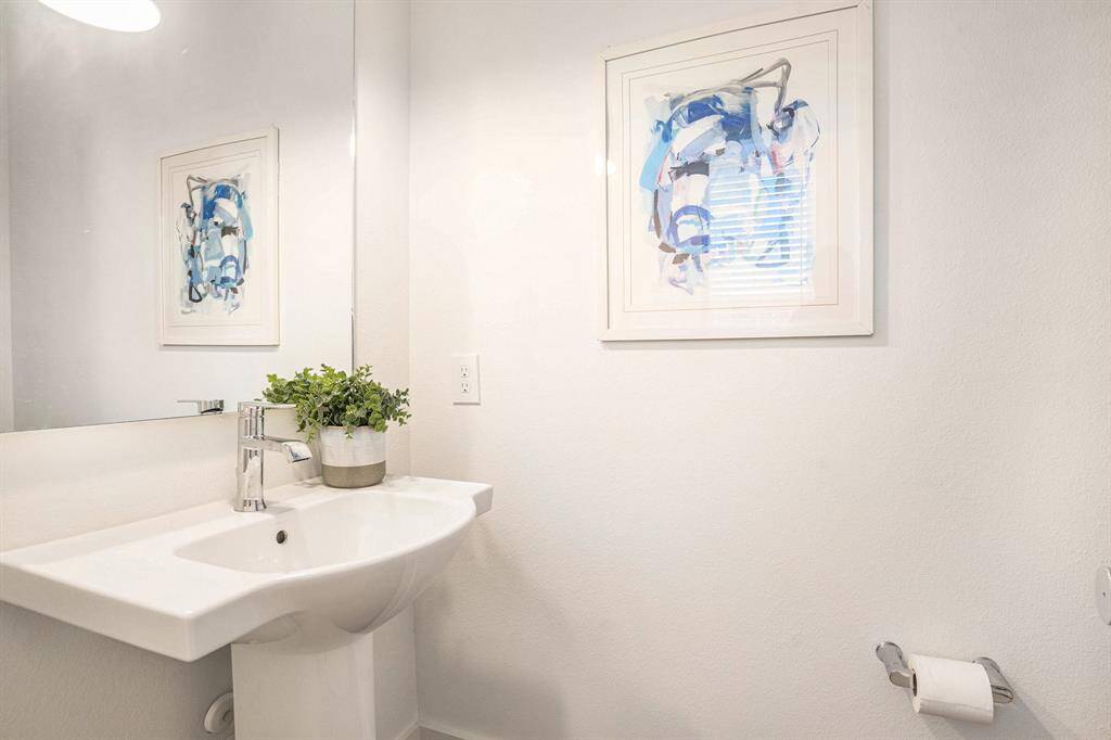Virtually Staged Third Bedroom. Model Home. Finishes of actual Home may vary.