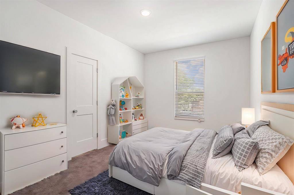Spacious Master Bedroom with High Ceilings. Model Home. Finishes of actual Home may vary.