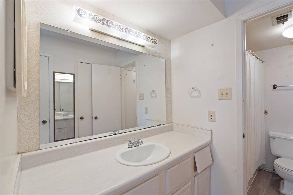 Another View of the Vanity & Sink! offering ample storage.