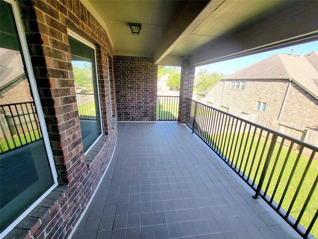 Balcony.