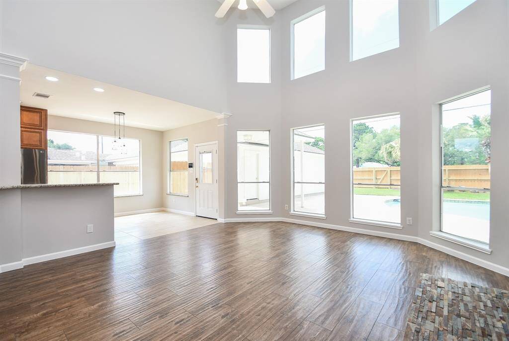 Custom cabinets in the kitchen