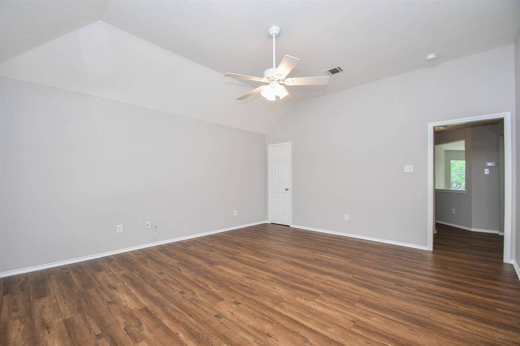 New carpet throughout the house
