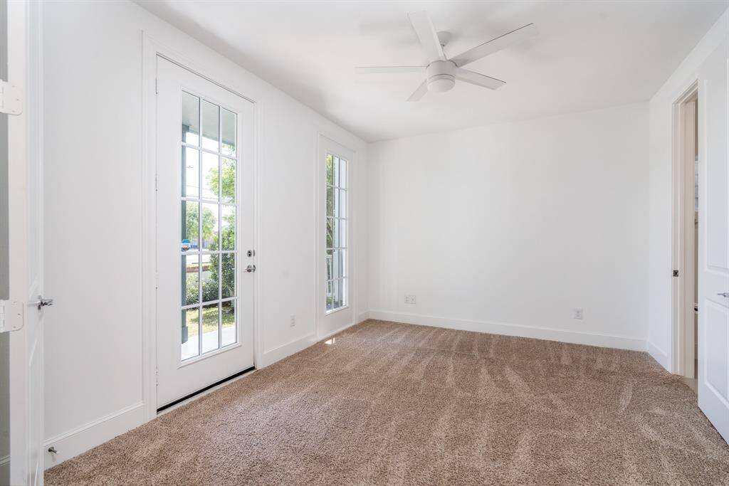 This is the third bedroom and it comes complete with an ensuite bathroom.