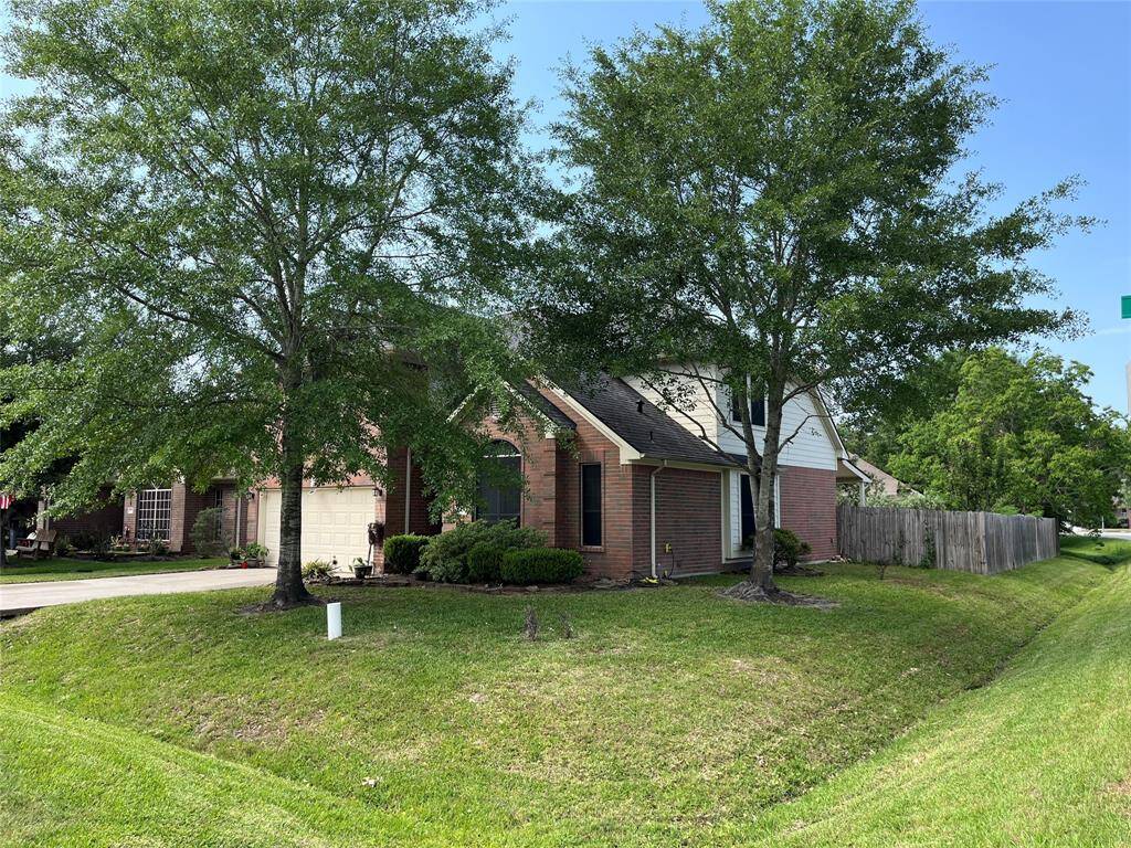 Side of home - corner lot