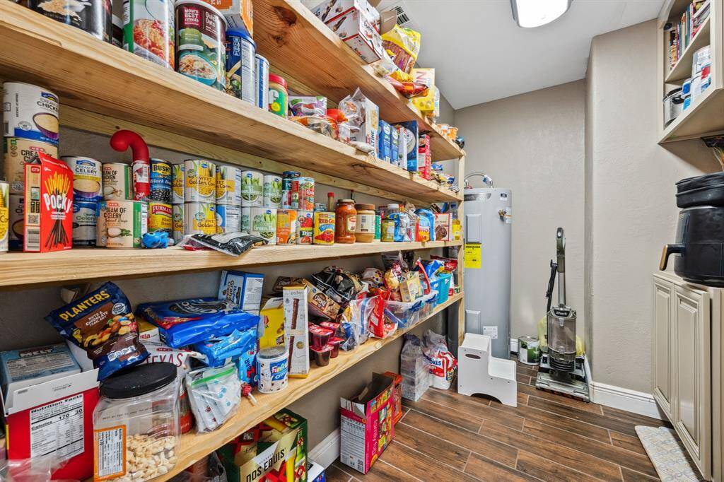Large walk-in pantry
