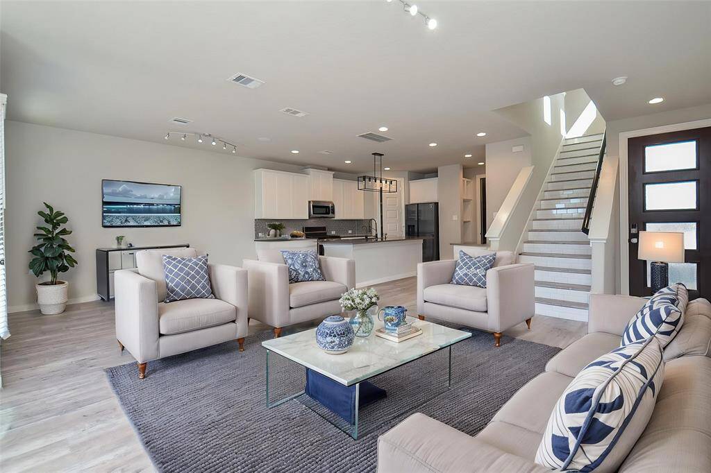 Experience this bright and open flow of the main living area.
