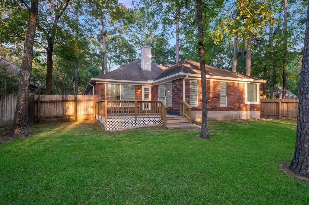 All sides brick with gutters