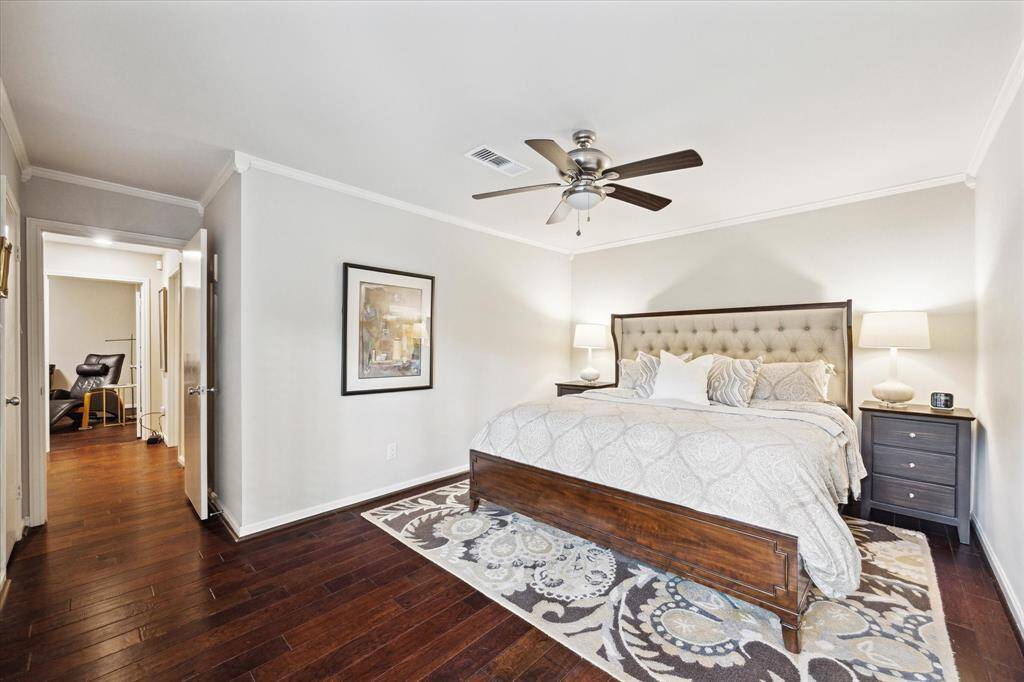 Alternate view of primary bedroom