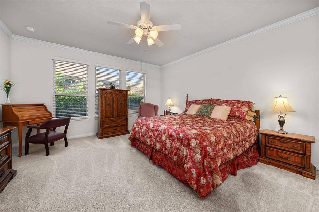 A very large and spacious primary bedroom