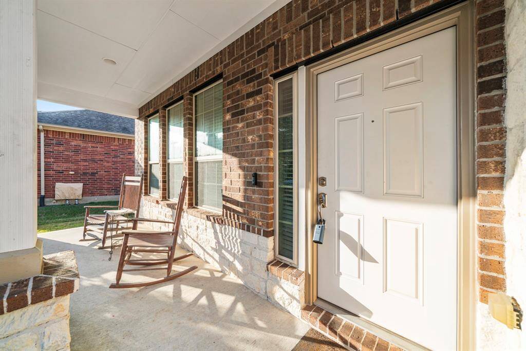 Relaxing front porch for great conversations