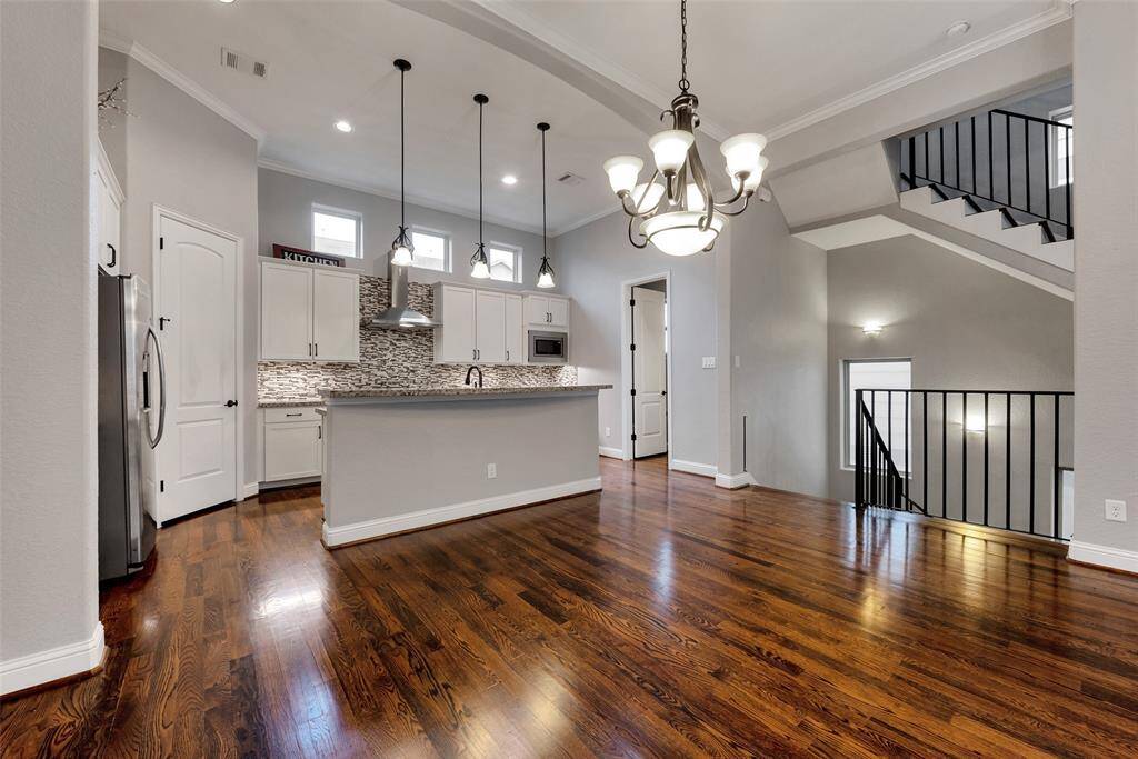 The door to the right leads to the half bath on the main floor.