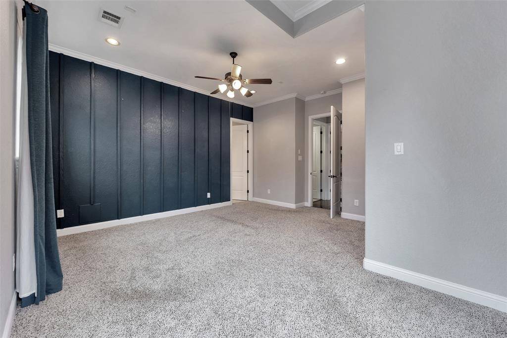 The carpet was recently replaced in all three bedrooms.