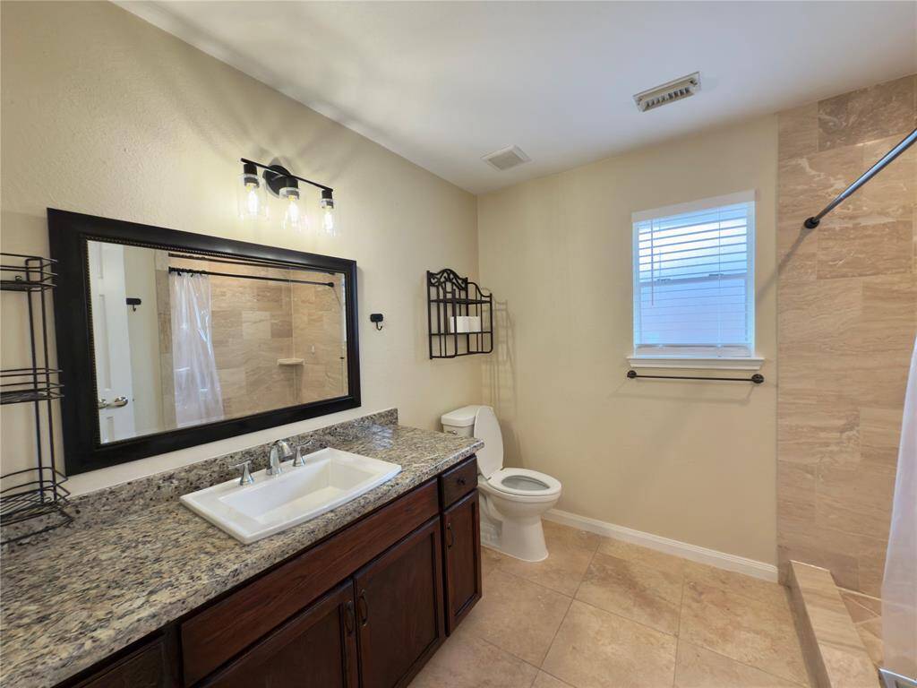 Secondary bathroom
