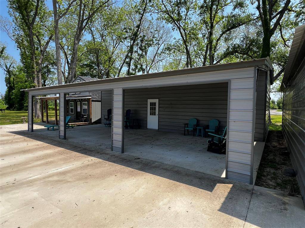 Covered front porch