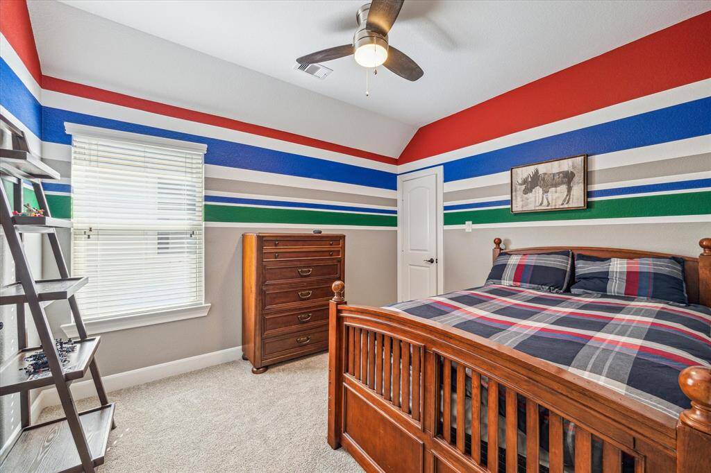 Upstairs Bedroom * Neutral Carpet * Nice Sized Closet.