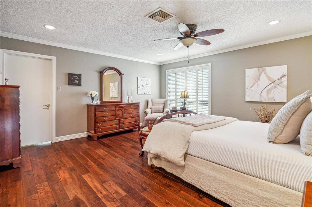The spacious primary is the perfect retreat.