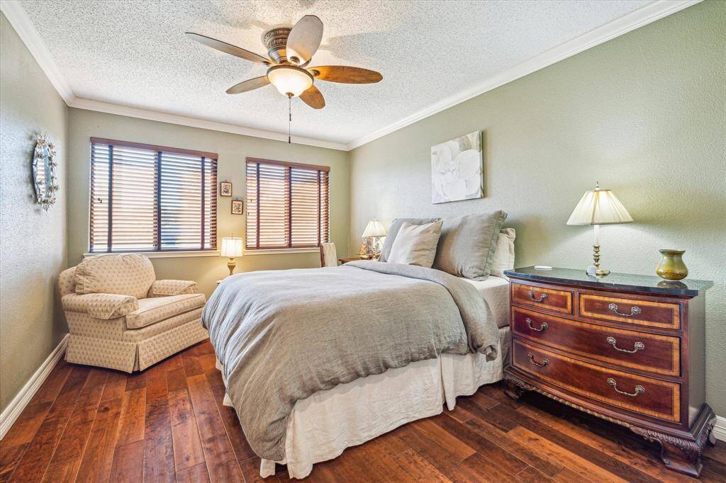 One of two secondary bedrooms. Windows bring in tons of natural light.