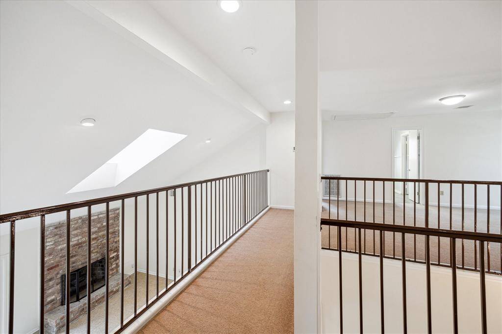 View from the second floor landing area