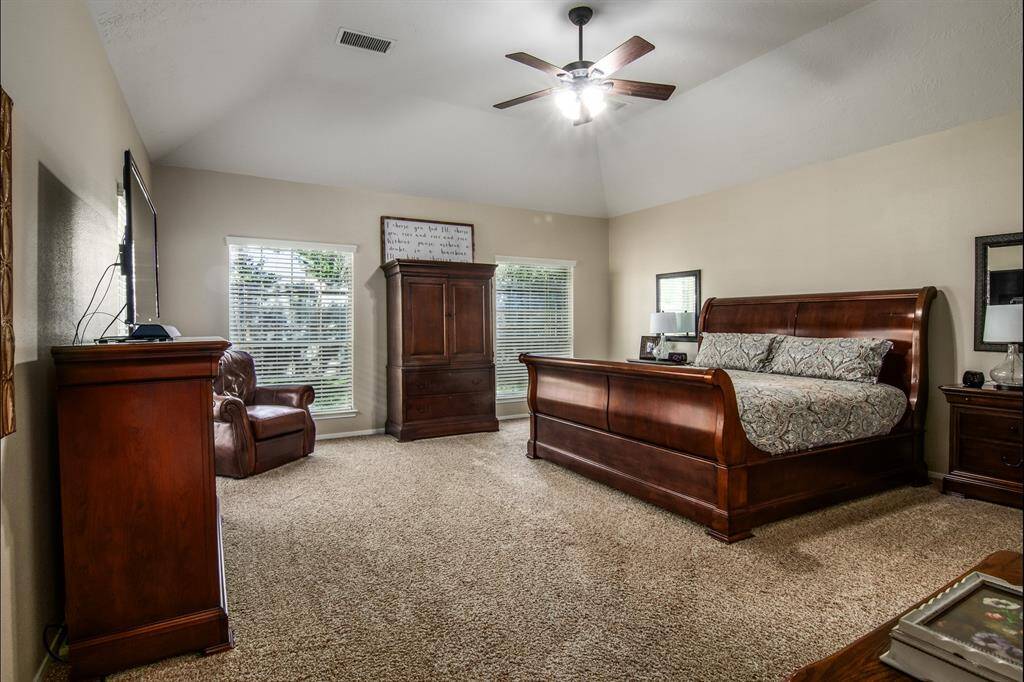 Just one more look at this pretty primary bedroom. If you want space, you're going to find it here!