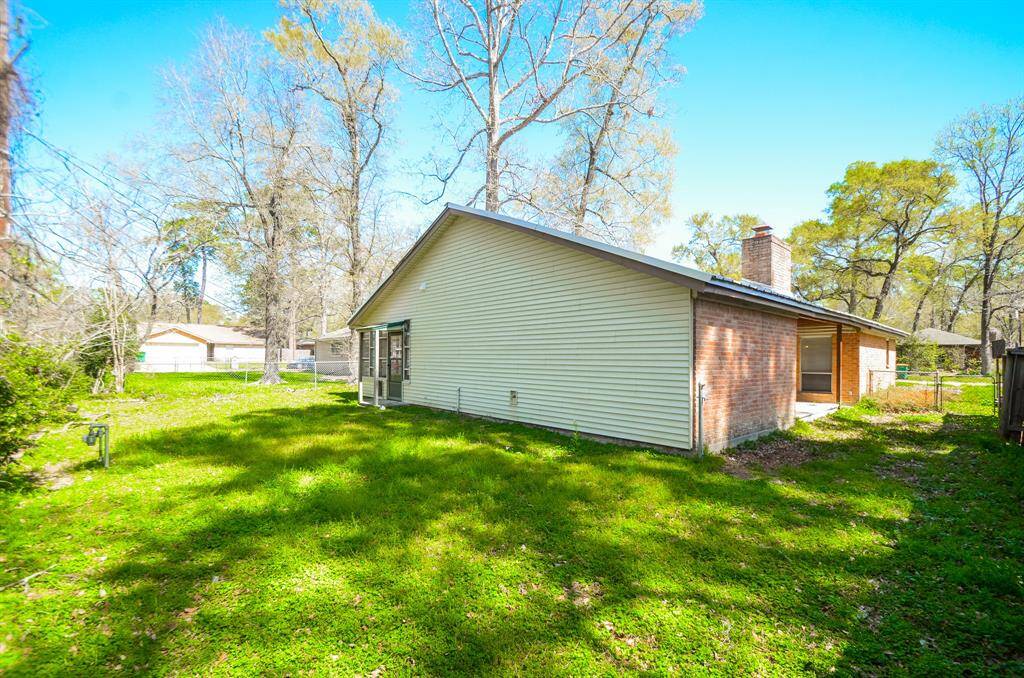 HUGE back-yard fenced