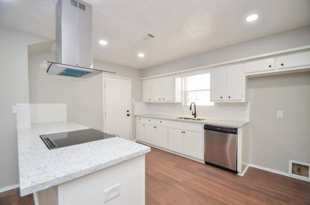 Imagine preparing meals in this spacious kitchen