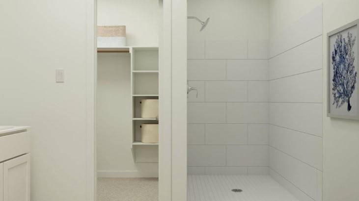 Pics are not of actual home.  They are a representative of a home of the same floor plan