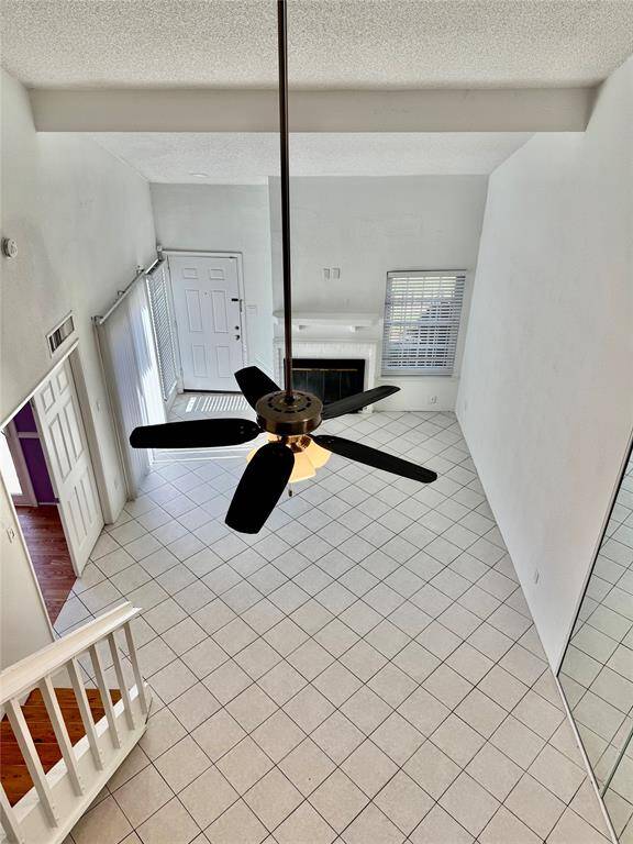 View from loft to main floor