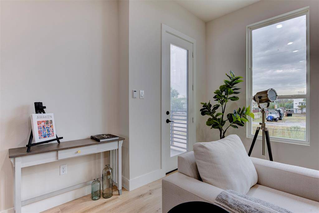 Balcony access from the living area