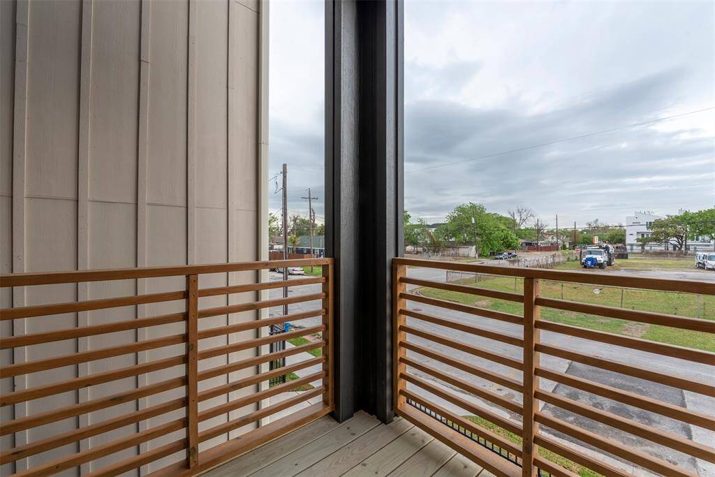 Second floor balcony