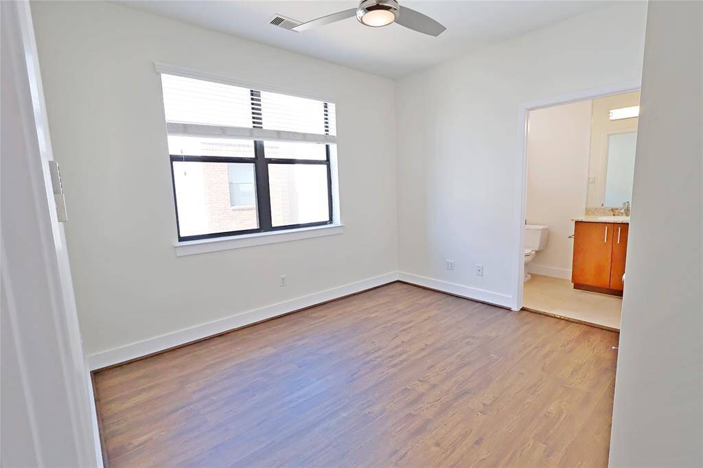 Secondary bedroom located on third floor