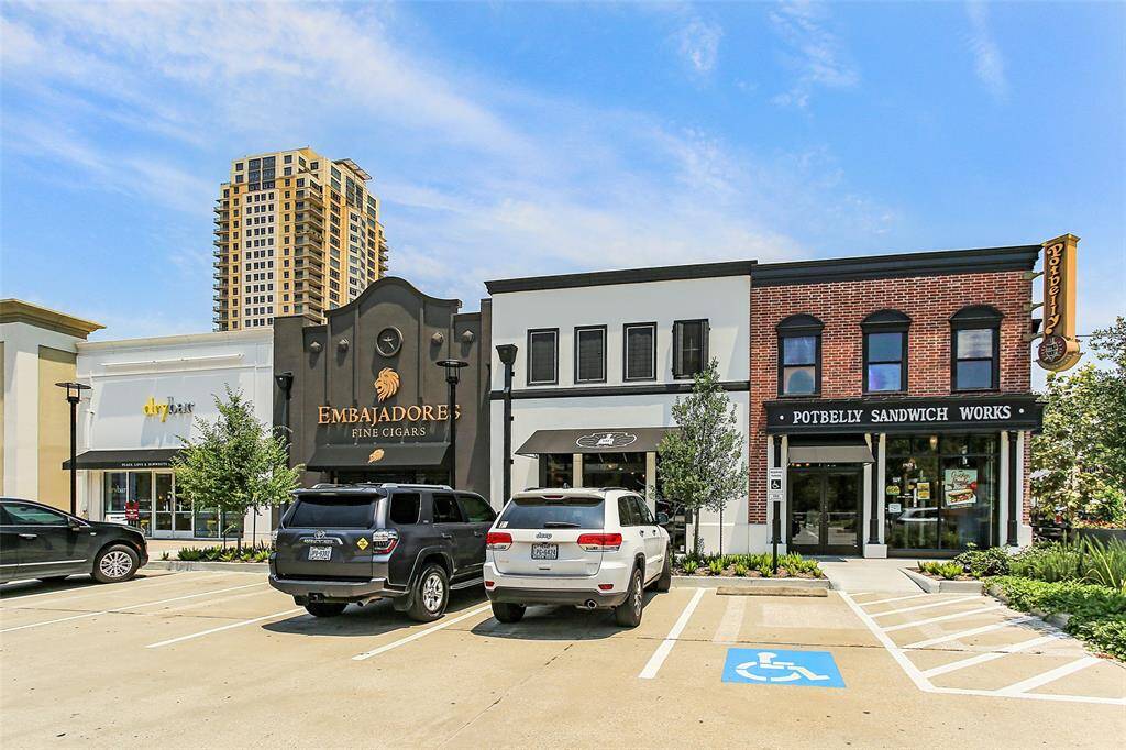 UPTOWN PARK.  Another nearby hub of restaurants